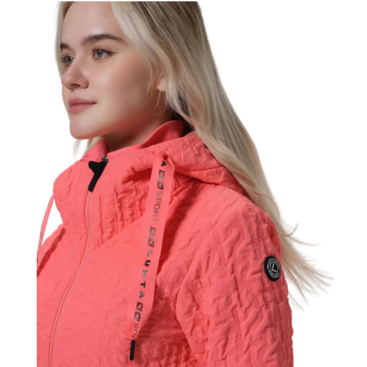 Luhta Airikka Zomerjas Dames Pink 2xl/44 thumbnail 2