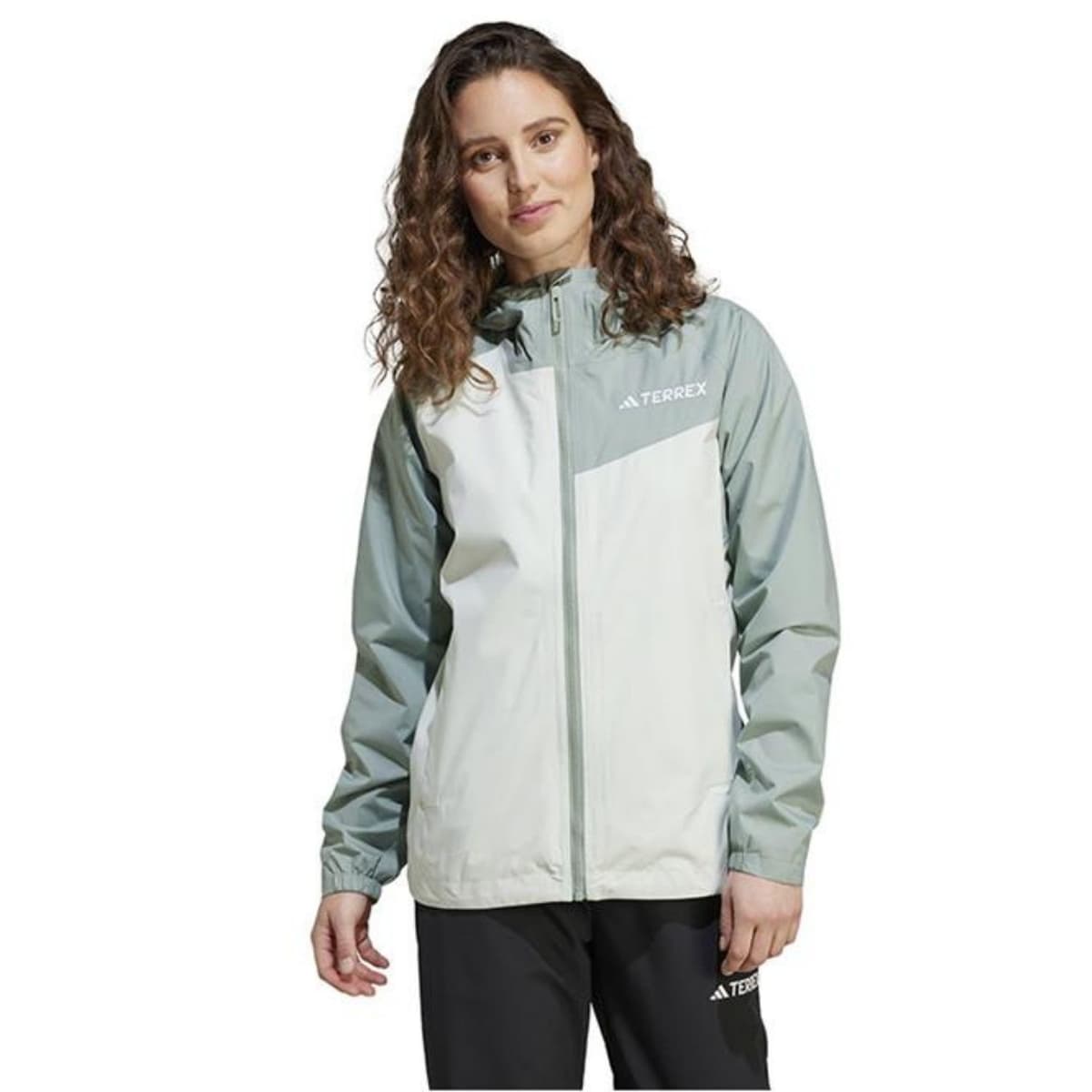 Adidas Terrex Multi 2l Rain Wandeljas Dames Groen M/38 thumbnail 3