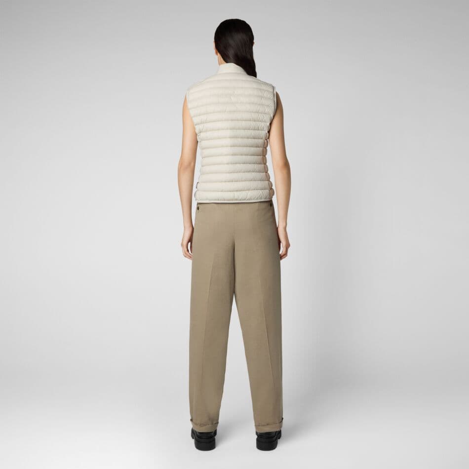 Save The Duck Anita Zomer Bodywarmer Dames Beige Xl/42 thumbnail 3