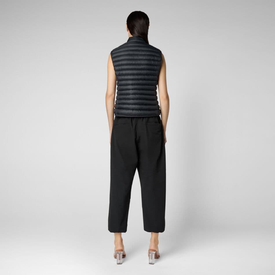 Save The Duck Anita Zomer Bodywarmer Dames Zwart L/40 thumbnail 4