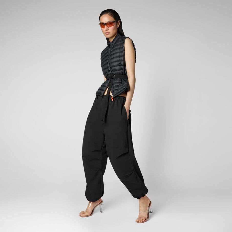 Save The Duck Anita Zomer Bodywarmer Dames Zwart L/40 thumbnail 2