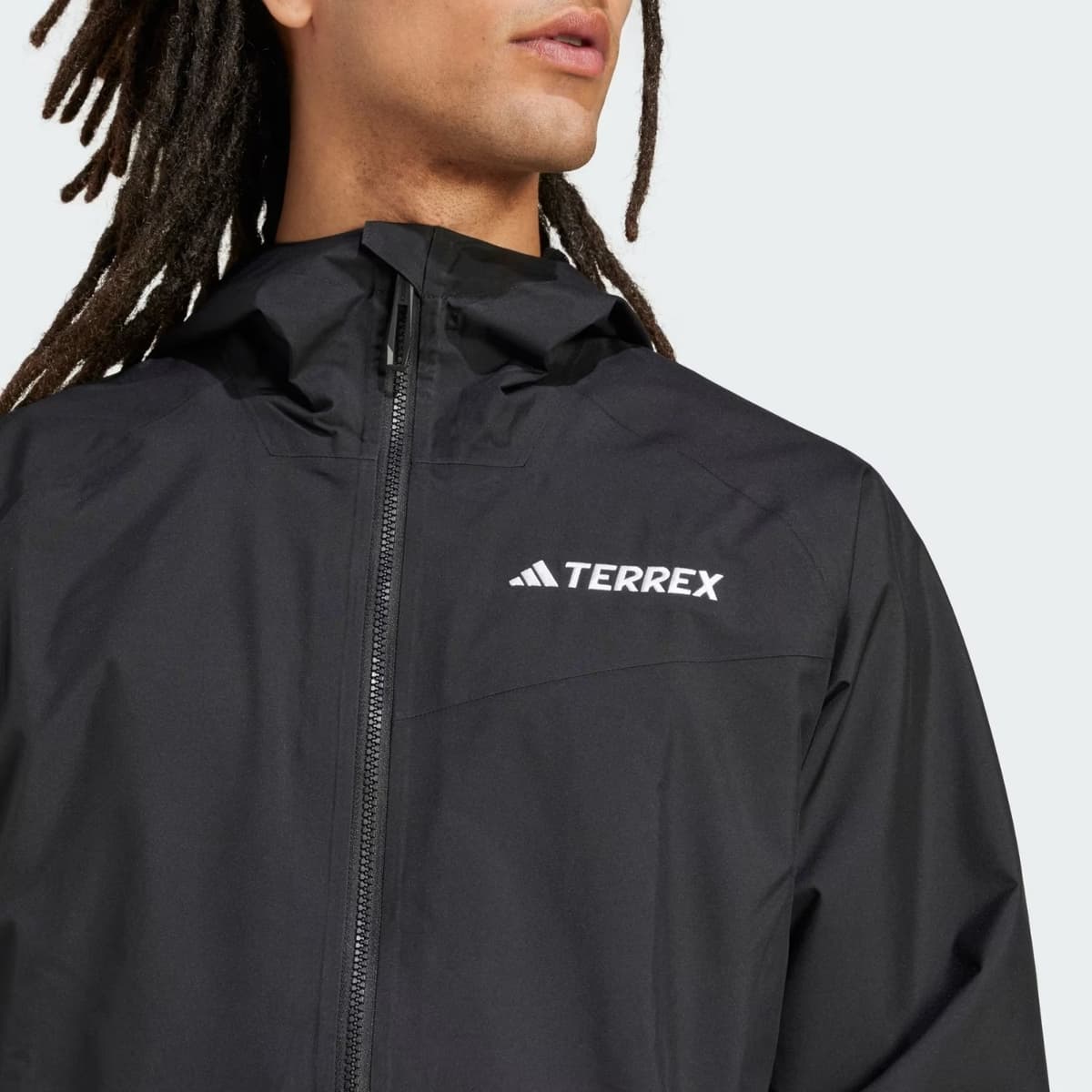 Adidas Terrex Multi 2l Rain Wandeljas Heren Zwart M thumbnail 2