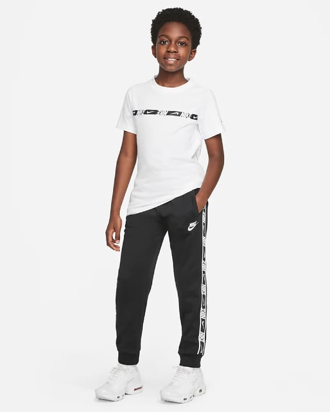 Nike Repeat Jogger Joggingbroek Junior Zwart 140 thumbnail 2