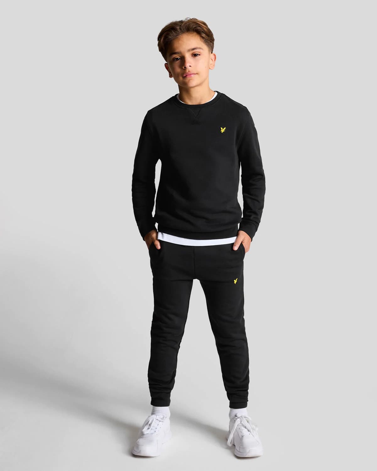Lyle And Scott Sweat Joggingbroek Junior Zwart 122-128 thumbnail 3
