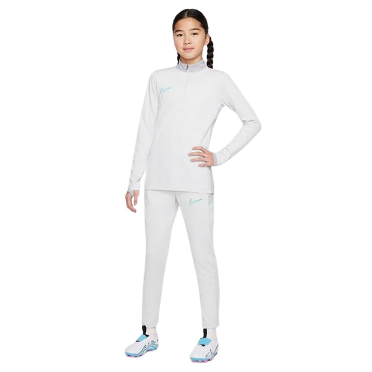 Nike Academy Dri-fit Voetbalbroek Jr Grijs 152 thumbnail 4