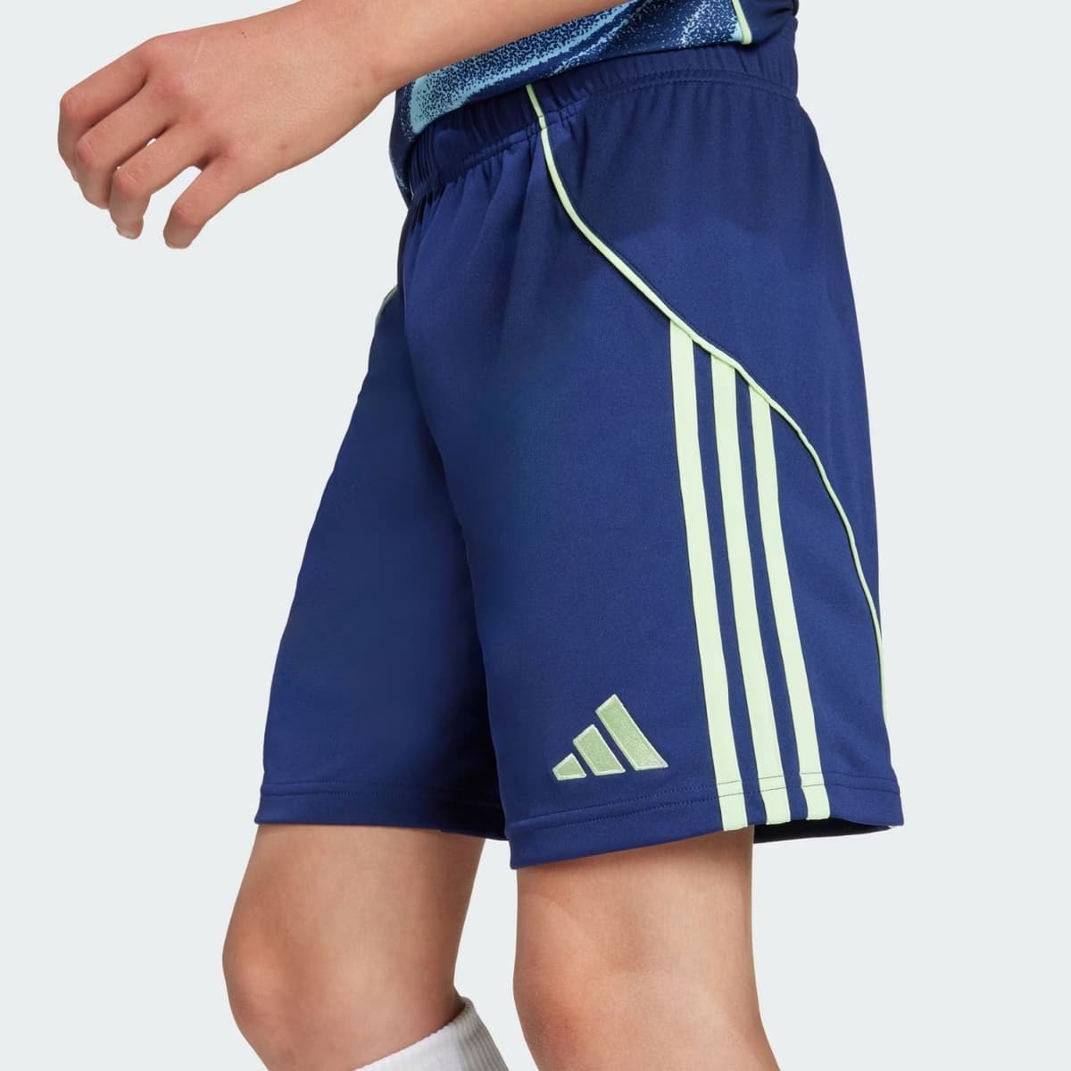 Adidas Ajax Uit 25/26 Voetbalbroek Jr Blauw 128 thumbnail 2