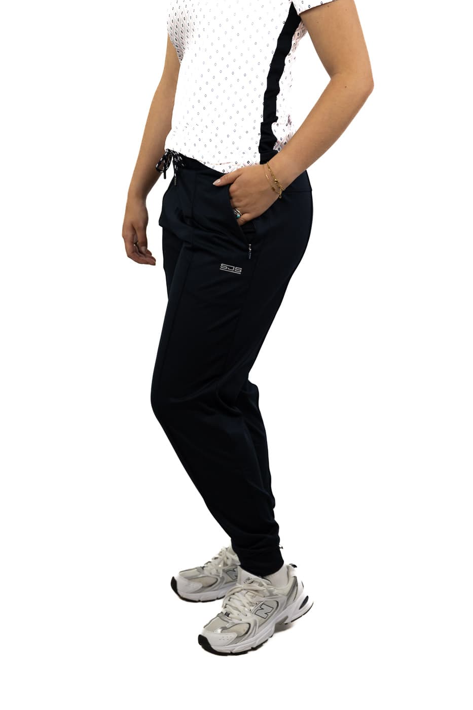 Sjeng Sports Lorelai Plus Trainingsbroek Dames Donkerblauw 2xl/44 thumbnail 2