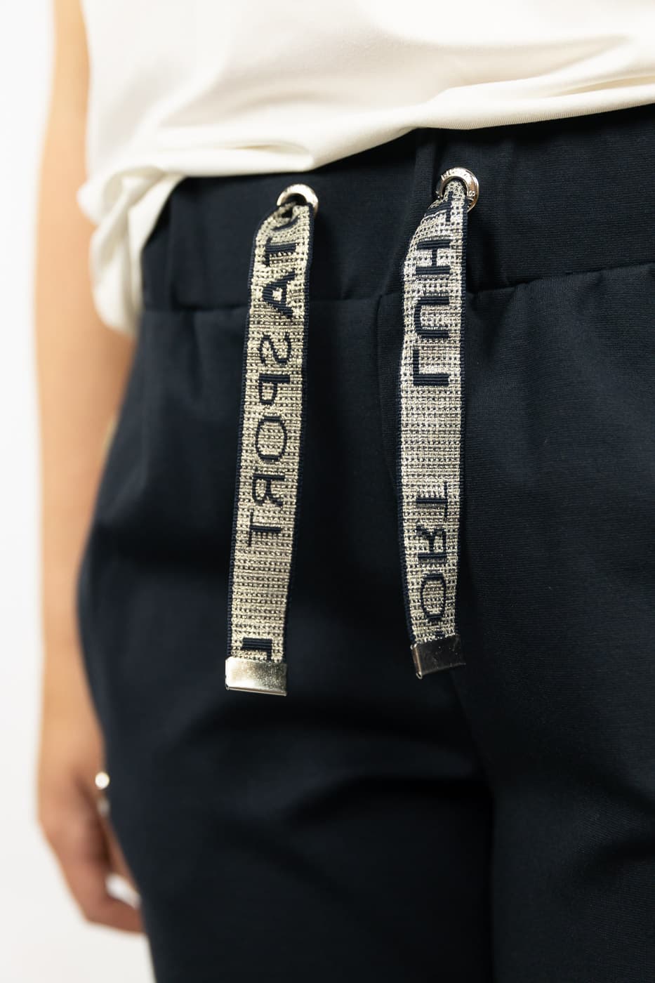 Luhta Innala Casual Broek Dames Donkerblauw 2xl/44 thumbnail 2