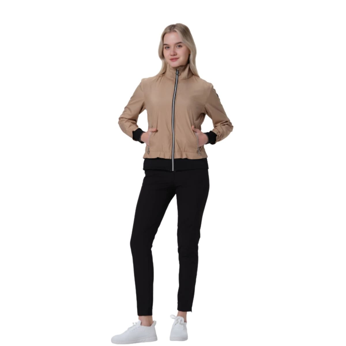Luhta Halkilahti Casual Broek Dames Zwart L/40 thumbnail 2
