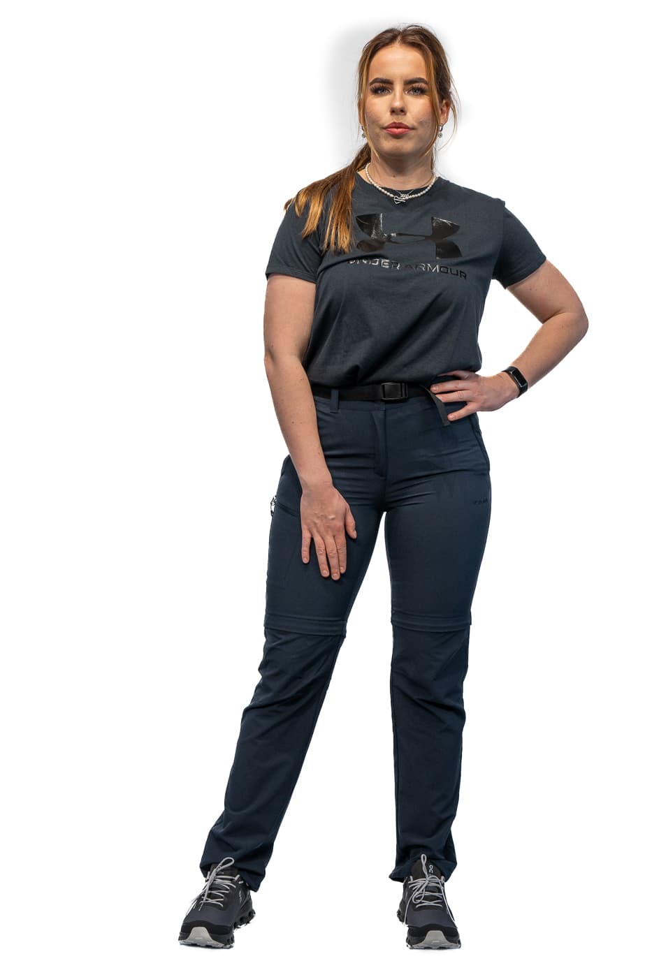 Ice Peak Blocton Wandelbroek Dames Donkerblauw 3xl/46