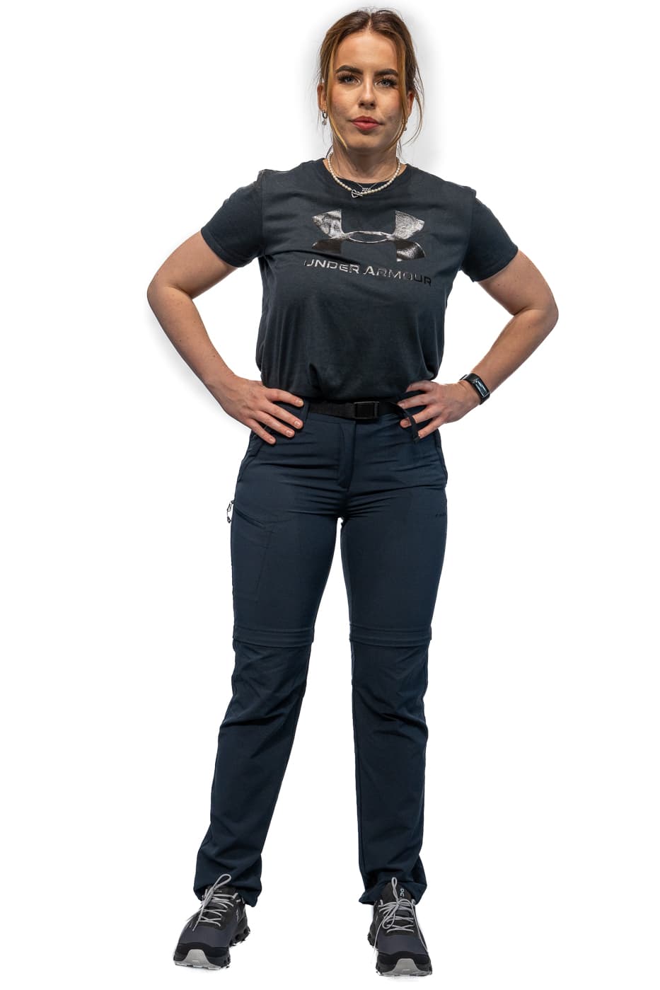 Ice Peak Blocton Wandelbroek Dames Donkerblauw 3xl/46 thumbnail 4