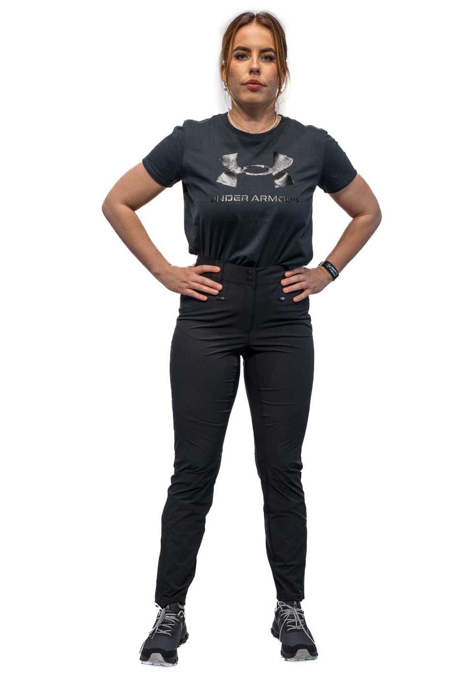 Ice Peak Delta Wandelbroek Dames Zwart M/38 thumbnail 4