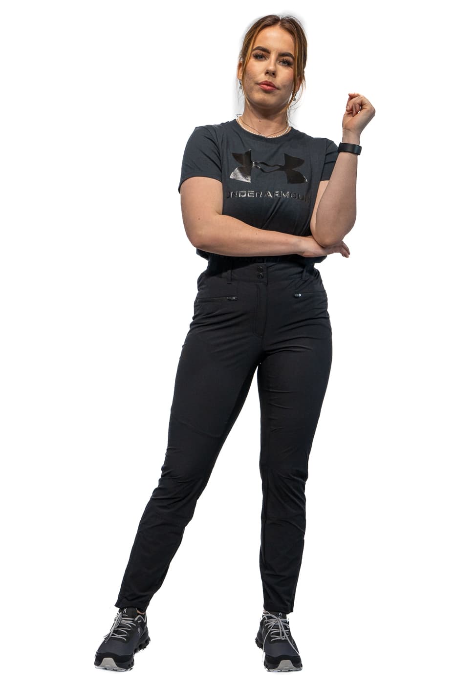 Ice Peak Delta Wandelbroek Dames Zwart M/38 thumbnail 3