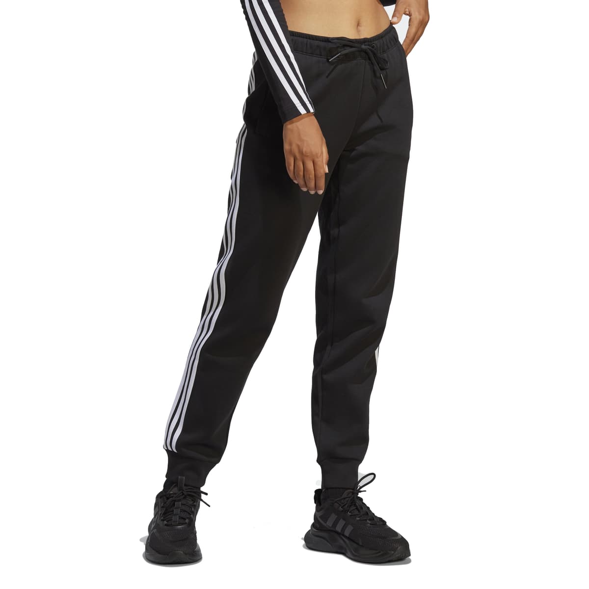 Adidas Future Icons 3-stripes Joggingbroek Dames Zwart L/40. thumbnail 4