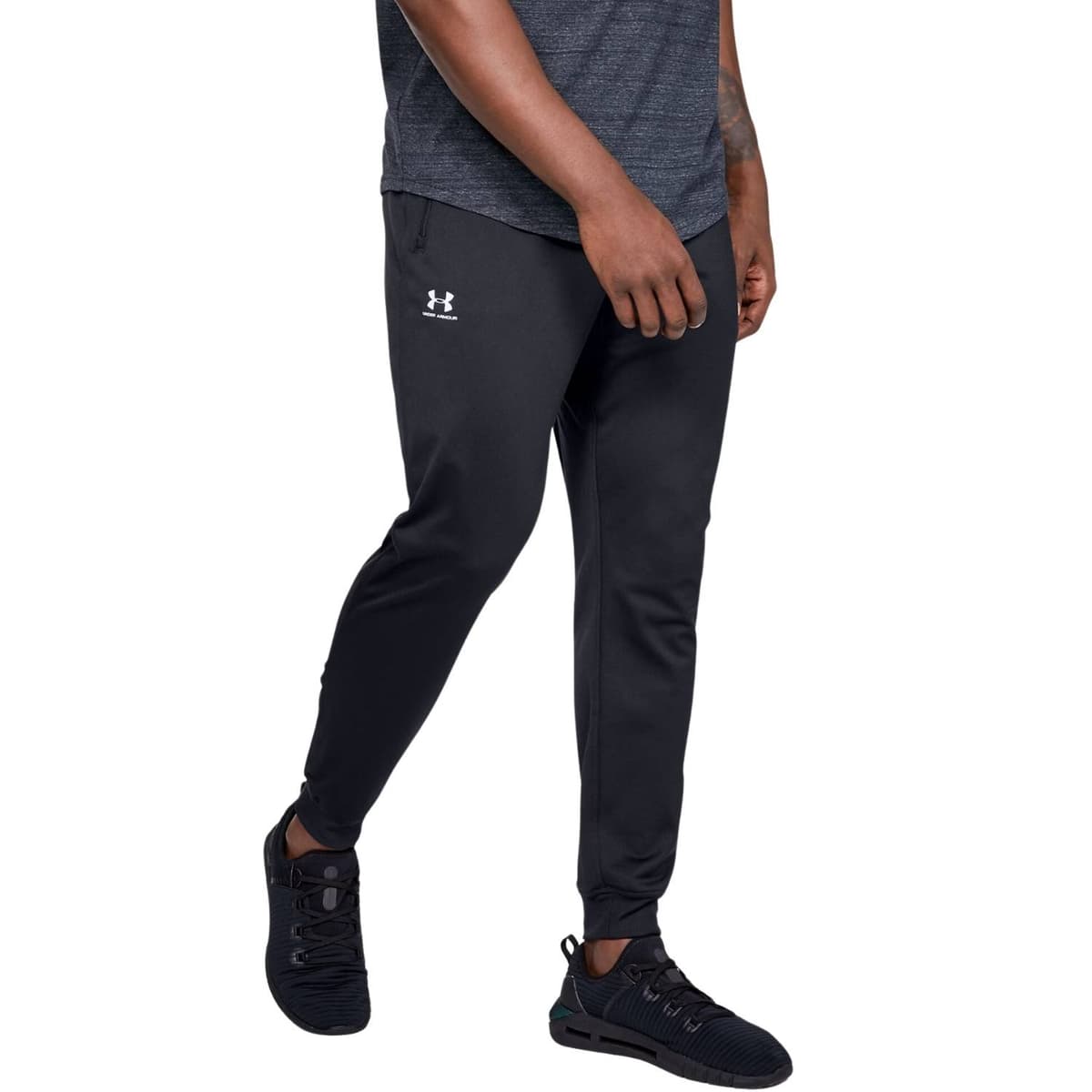 Under Armour Sportstyle Joggingbroek Heren Zwart Xs thumbnail 4