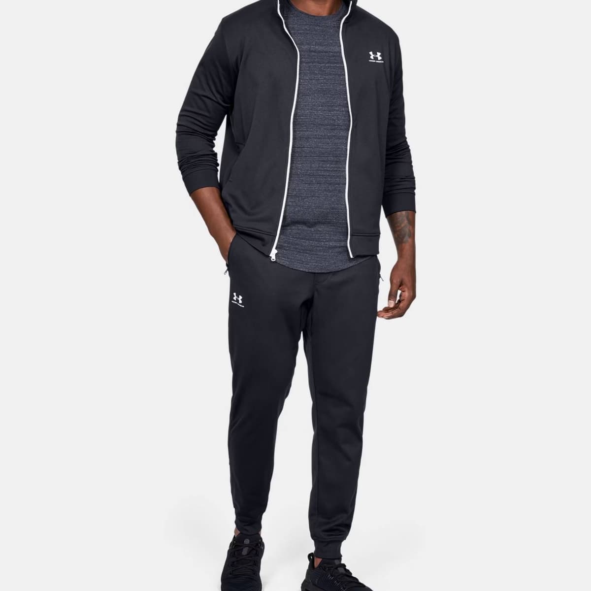 Under Armour Sportstyle Joggingbroek Heren Zwart Xs thumbnail 2