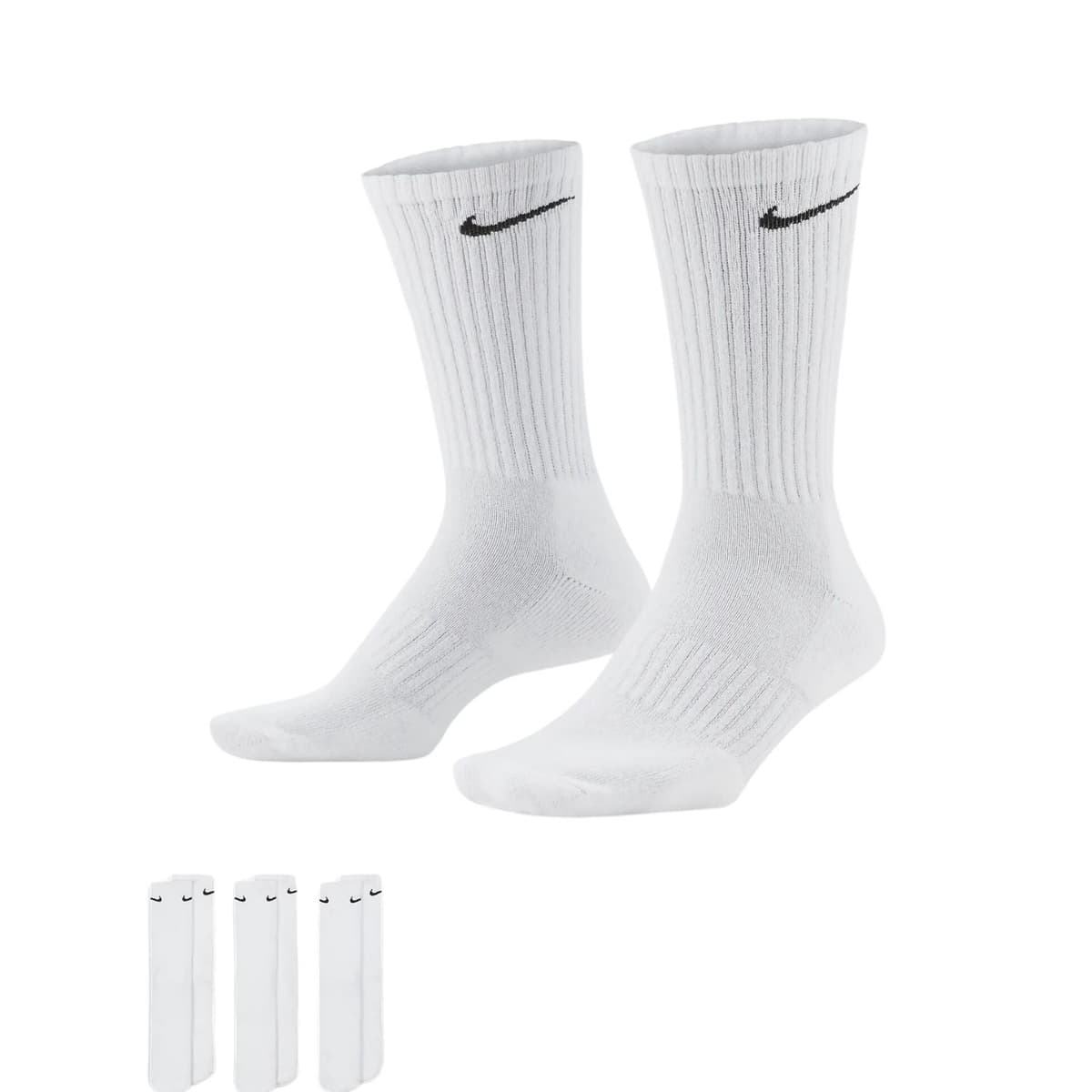 Nike Everyday 3-pack Sport Sokken Wit 38-42