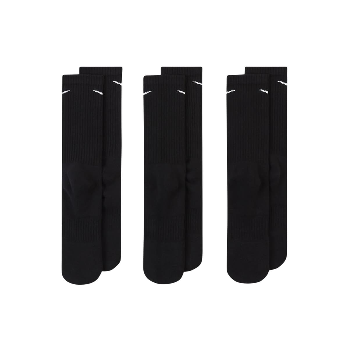 Nike Everyday Cushioned 3-pack Sport Sokken Zwart 46-50 thumbnail 3