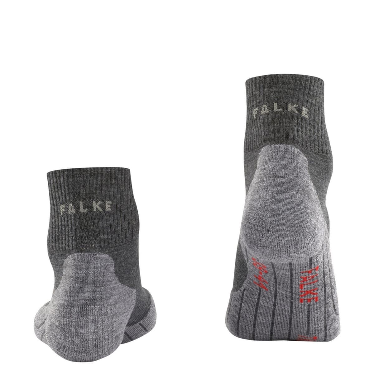 Falke Tk5 Wander Short Trekking Wandelsokken Antraciet 46-48 thumbnail 4