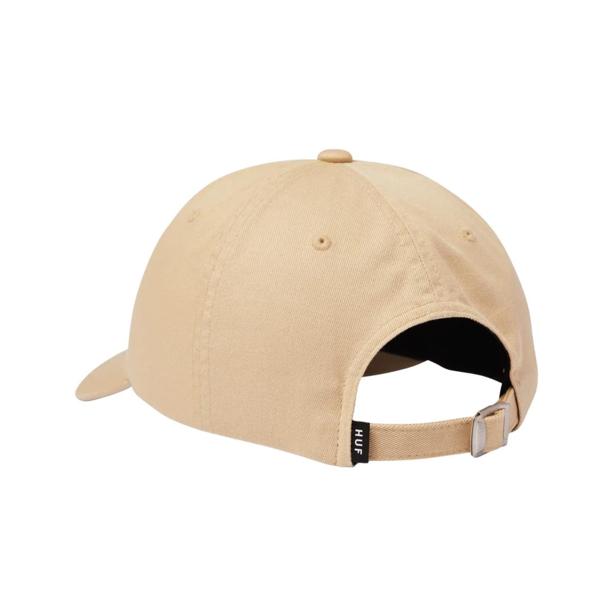 Huf Big Block Washed 6 Panel Sport Caps Beige 1 thumbnail 2