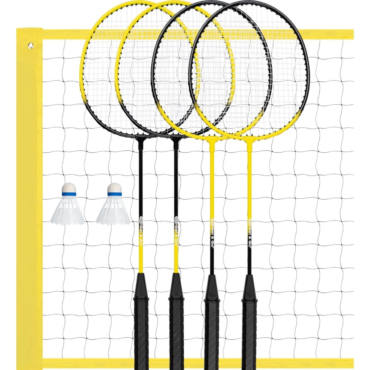 Get En Go Badminton Set Sport En Spel Zwart 1
