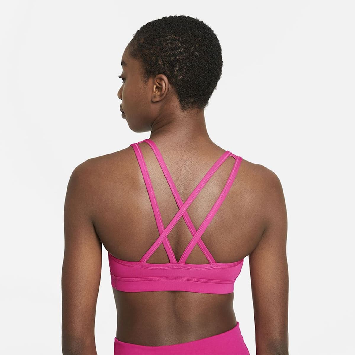 Nike Swoosh Icon Clash Womens,fir Sport Bh Pink S thumbnail 2