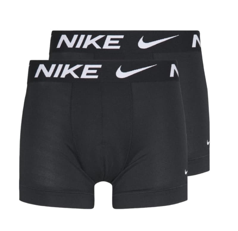Nike Cotton Stretch 2 Pack Boxershorts Zwart Xs