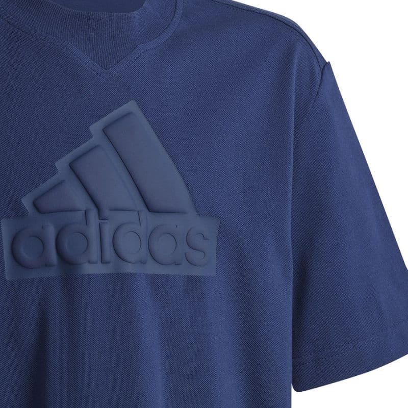 Adidas Future Icons Logo Sportshirt Jongens Donkerblauw 152 thumbnail 2