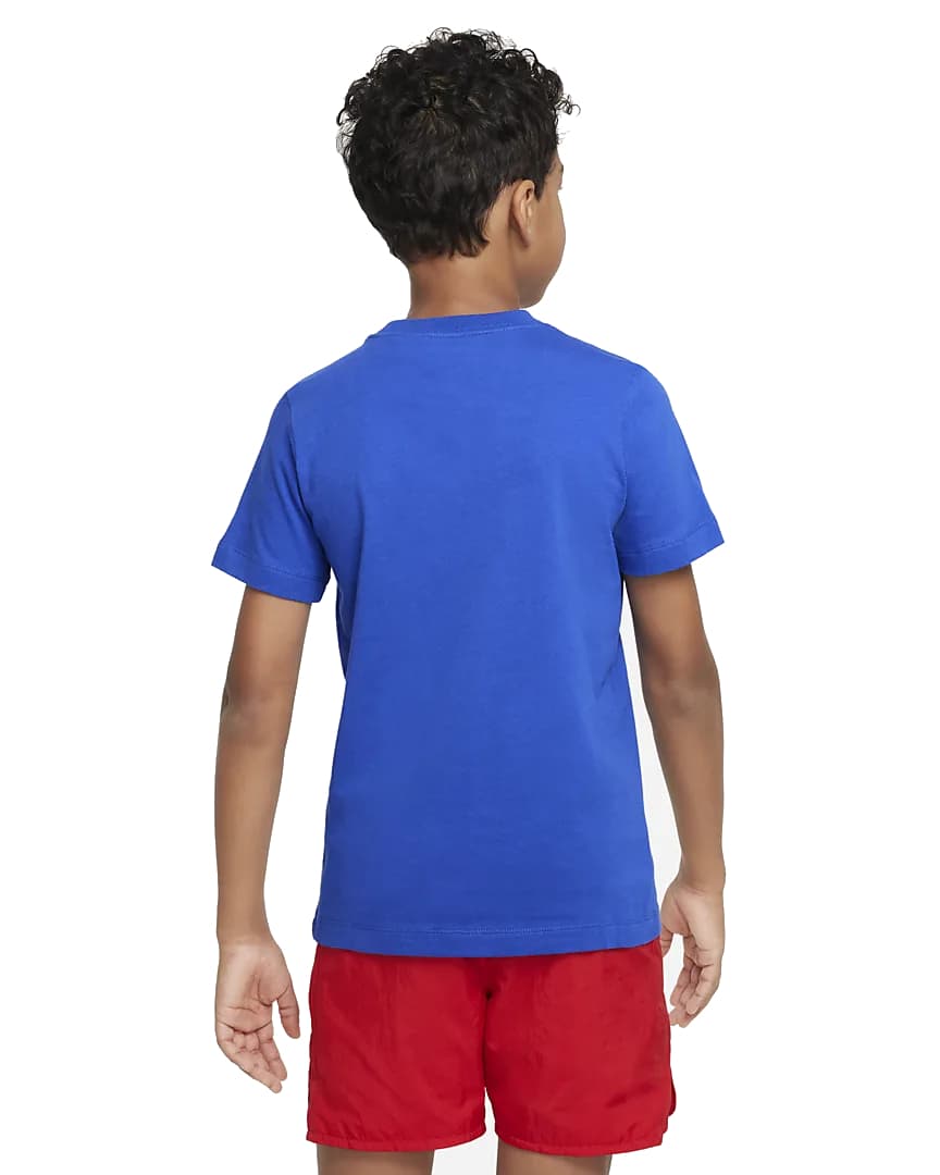 Nike Nsw Si Ss Sportshirt Jongens Donkerblauw 116 thumbnail 4