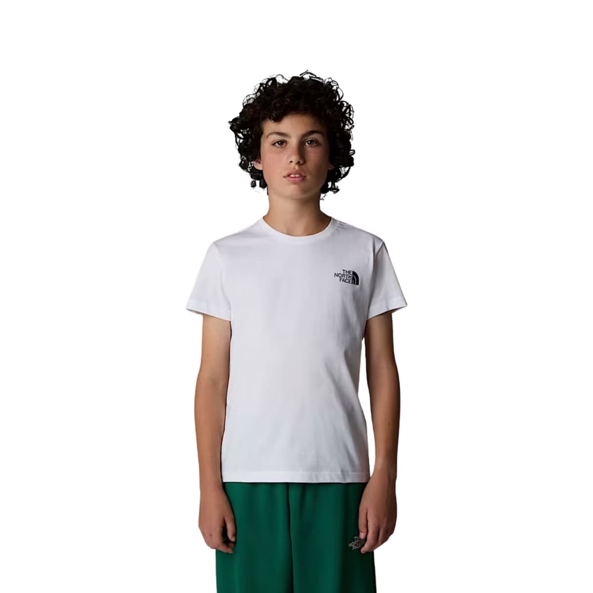 The North Face Redbox Casual T-shirt Jongens Wit 152