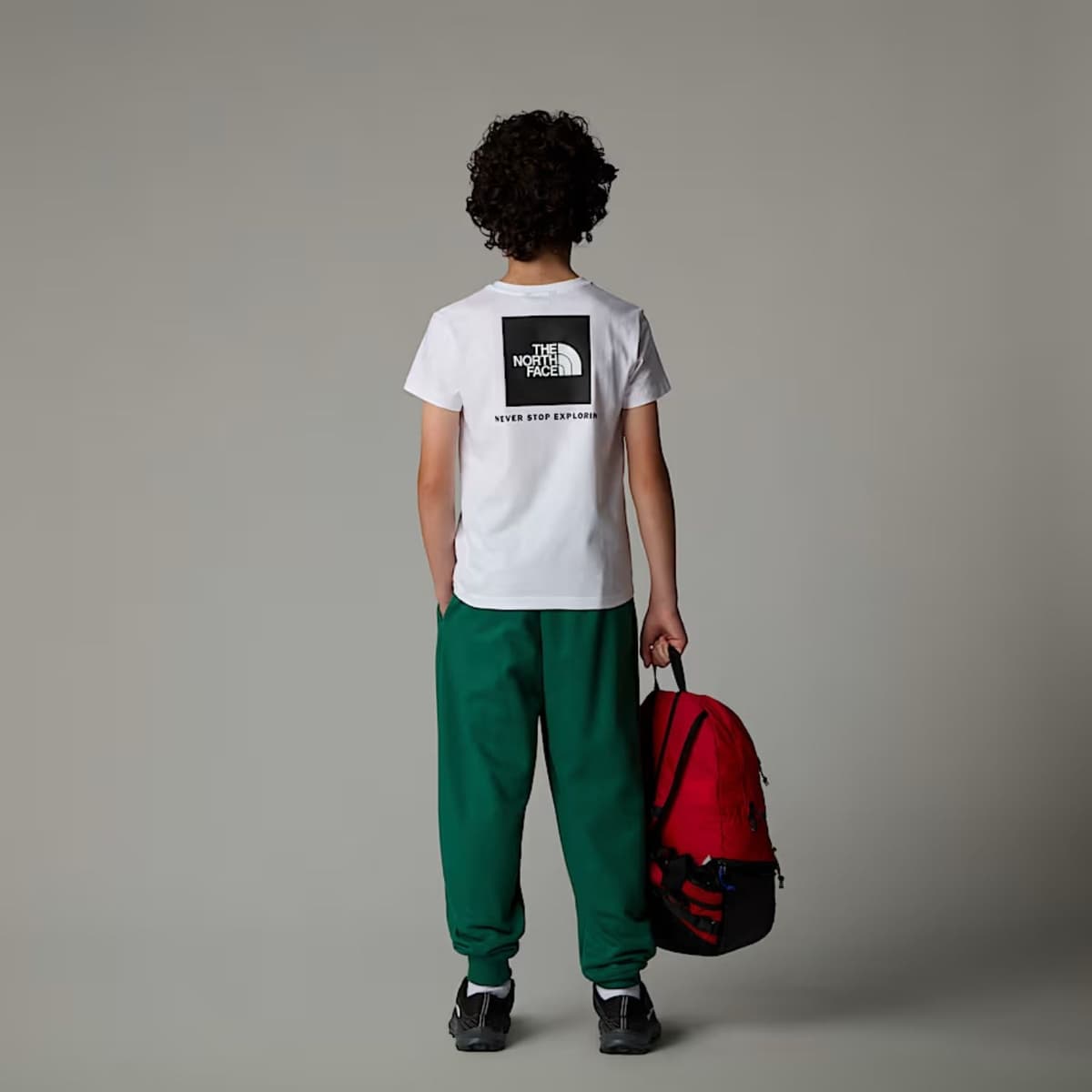 The North Face Redbox Casual T-shirt Jongens Wit 152 thumbnail 2