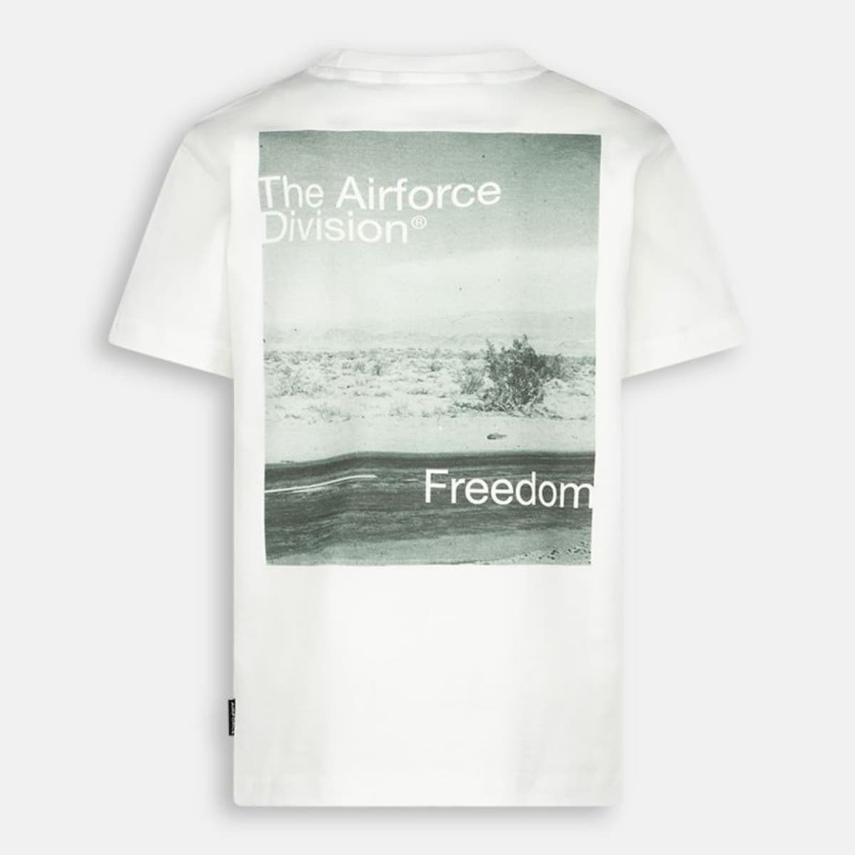 Airforce Division Casual T-shirt Jongens Wit 164 thumbnail 3