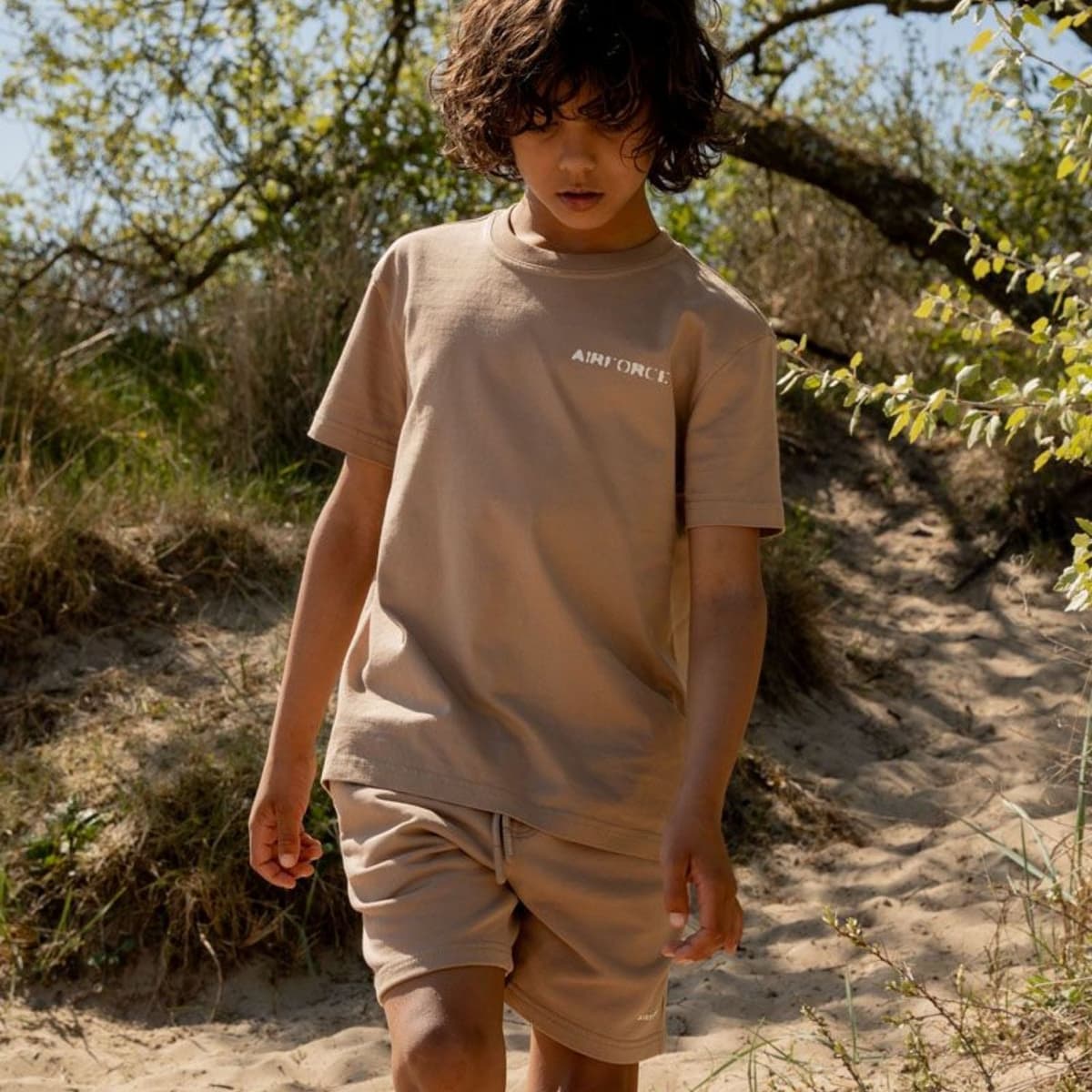 Airforce Double Led Casual T-shirt Jongens Zalm 164 thumbnail 2