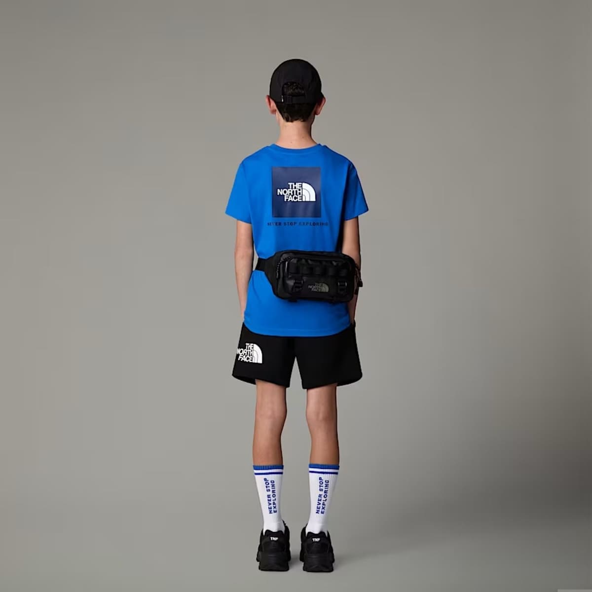 The North Face Redbox Casual T-shirt Jongens Blauw 152 thumbnail 3