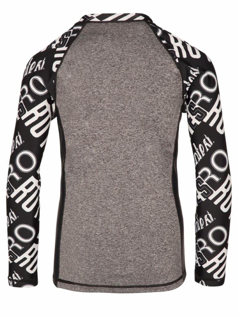 Protest Risso Jr Rashguard Long Sleeve Casual T-shirt Jongens Zwart 116 thumbnail 4