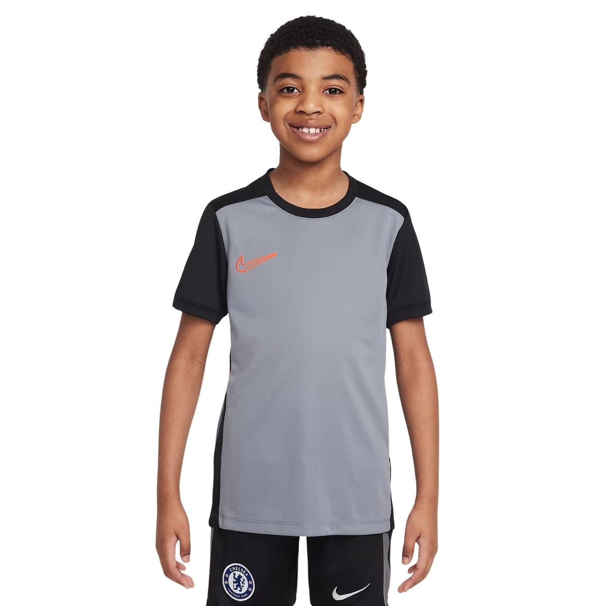 Nike Academy 25 Voetbalshirt Junior Grijs 140