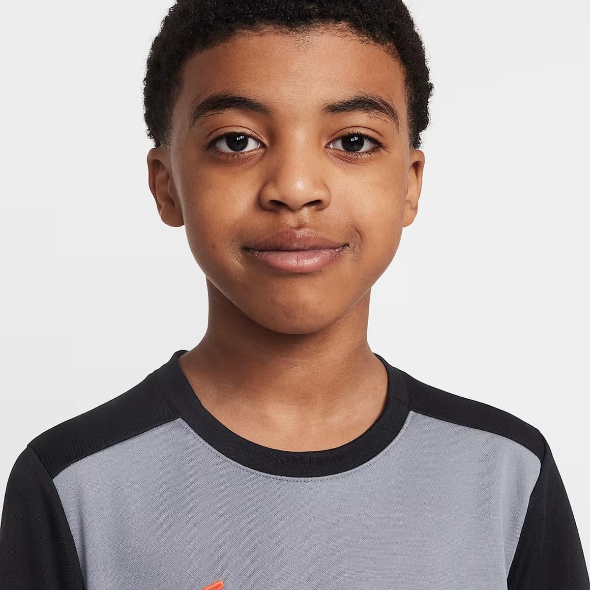 Nike Academy 25 Voetbalshirt Junior Grijs 140 thumbnail 4