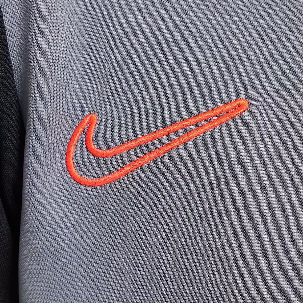 Nike Academy 25 Voetbalshirt Junior Grijs 140 thumbnail 3
