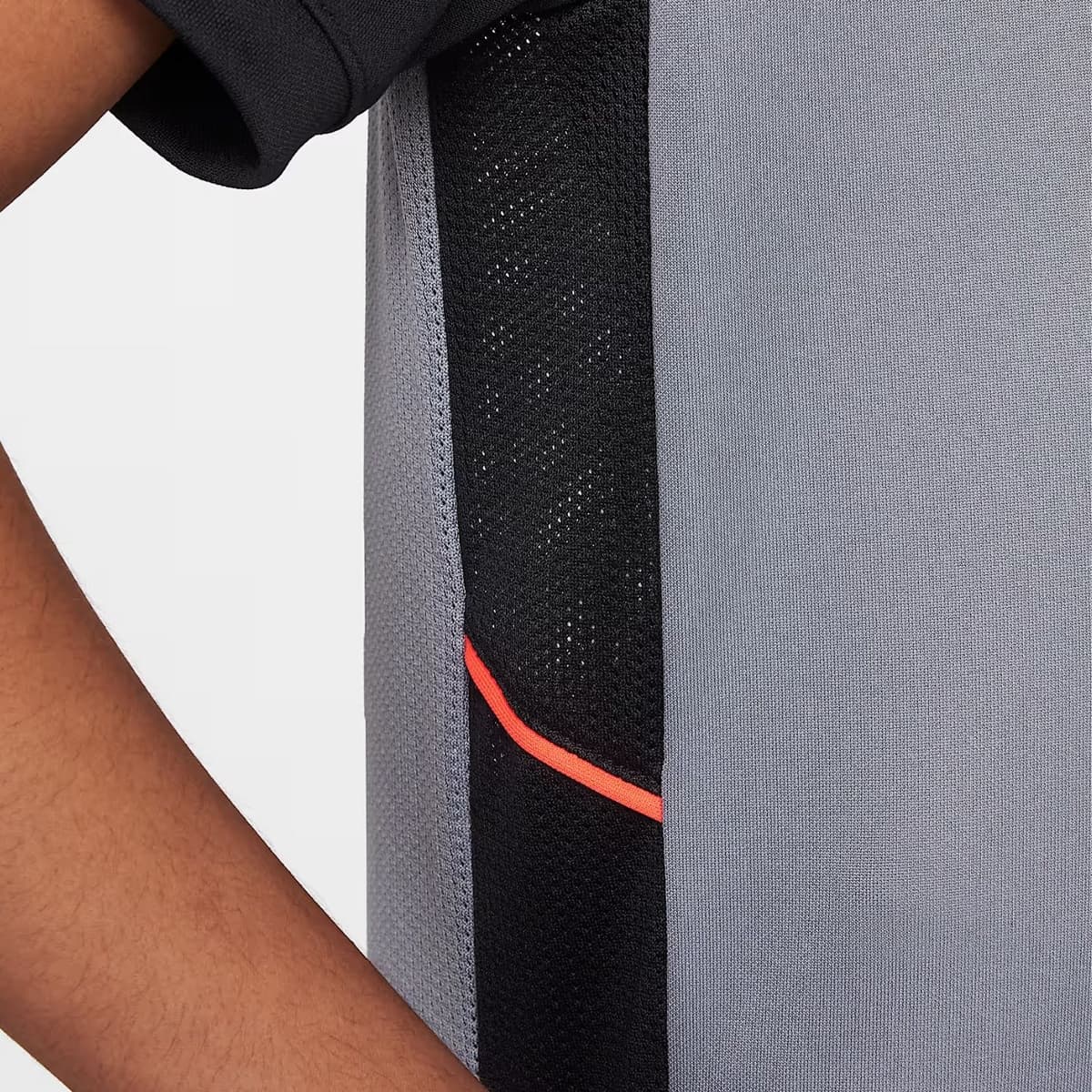 Nike Academy 25 Voetbalshirt Junior Grijs 140 thumbnail 2