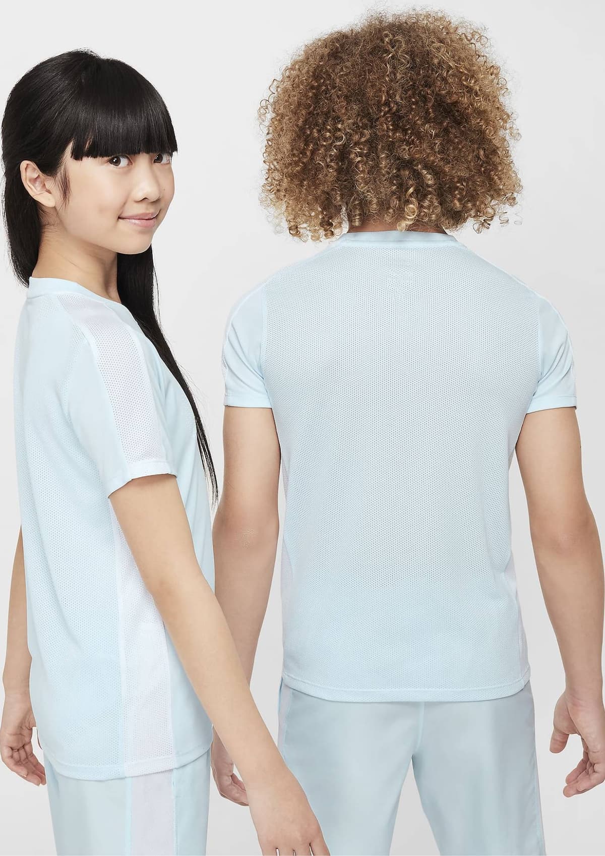 Nike Academy 23 Dri-fit Voetbalshirt Junior Blauw 128 thumbnail 3