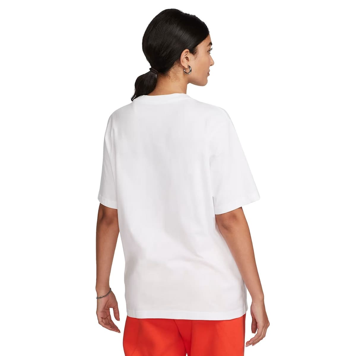Nike Sportswear Sportshirt Dames Wit M/38 thumbnail 4