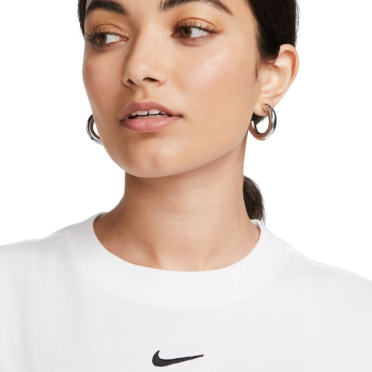 Nike Sportswear Sportshirt Dames Wit M/38 thumbnail 3