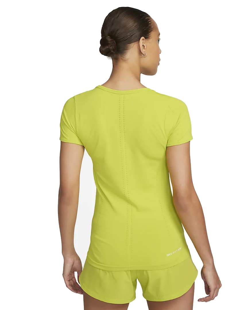 Nike Dri-fit Adv Aura Sportshirt Dames Groen S/36 thumbnail 5