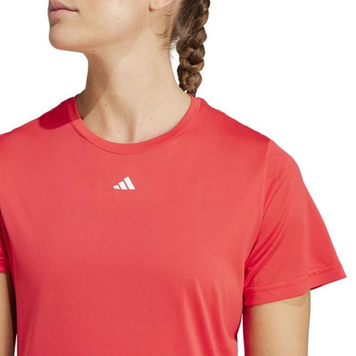 Adidas Wtr D4t T Sportshirt Dames Rood S/36 thumbnail 3