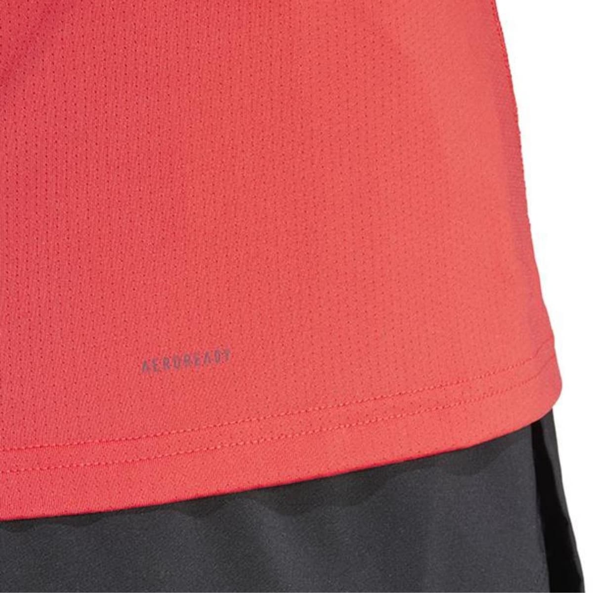 Adidas Wtr D4t T Sportshirt Dames Rood S/36 thumbnail 2