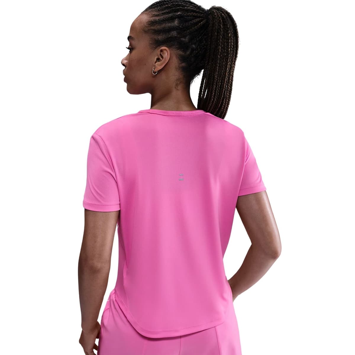Nike Tempo Swoosh Sportshirt Dames Pink L/40 thumbnail 5