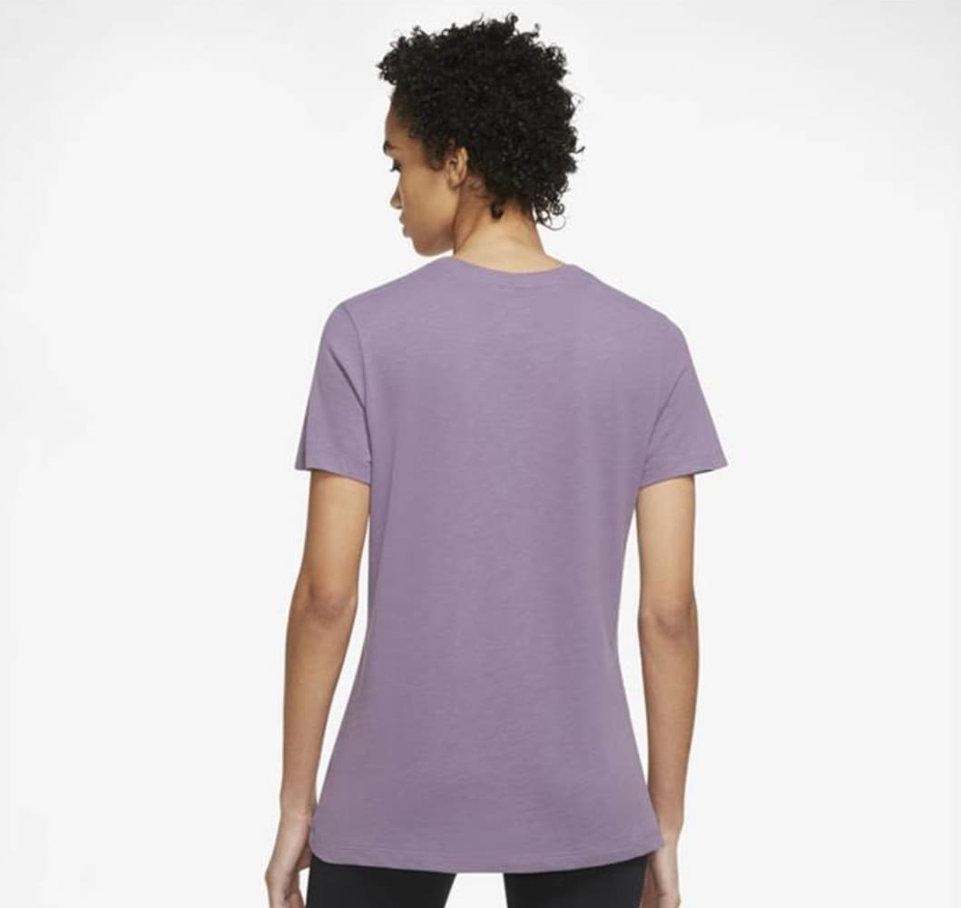 Nike Dri-fit Training Sportshirt Dames Lila S/36 thumbnail 3