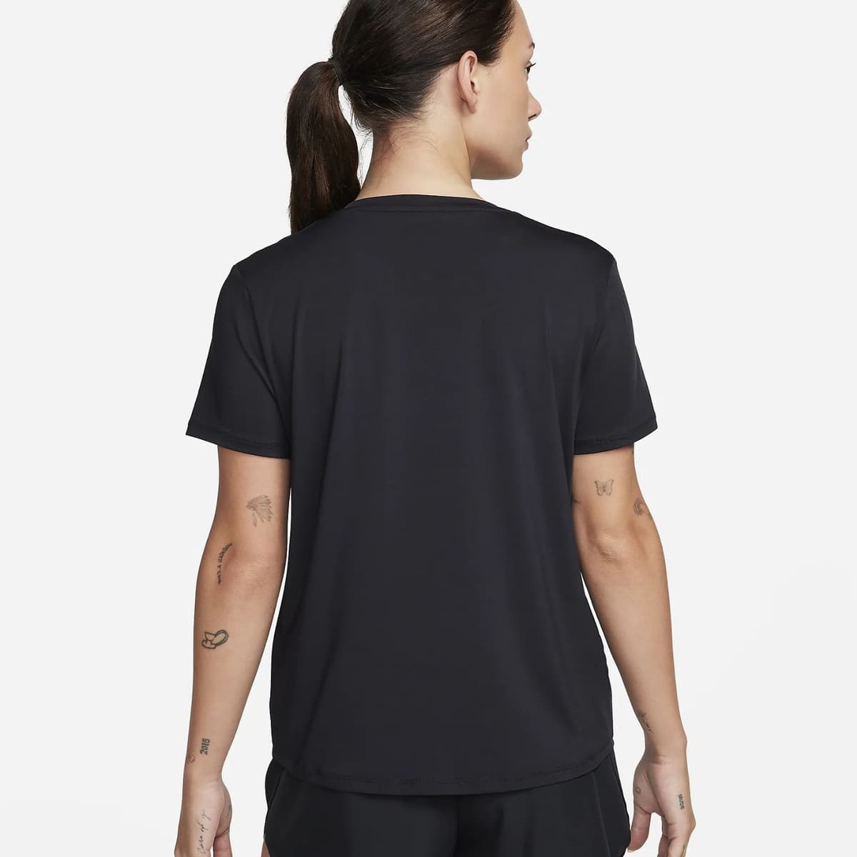 Nike One Classic Dri-fit Sportshirt Dames Zwart Xl/42. thumbnail 4