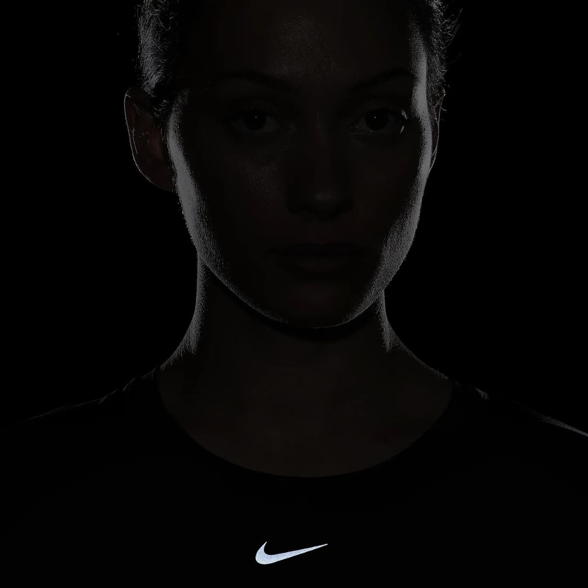 Nike One Classic Dri-fit Sportshirt Dames Zwart Xl/42. thumbnail 3