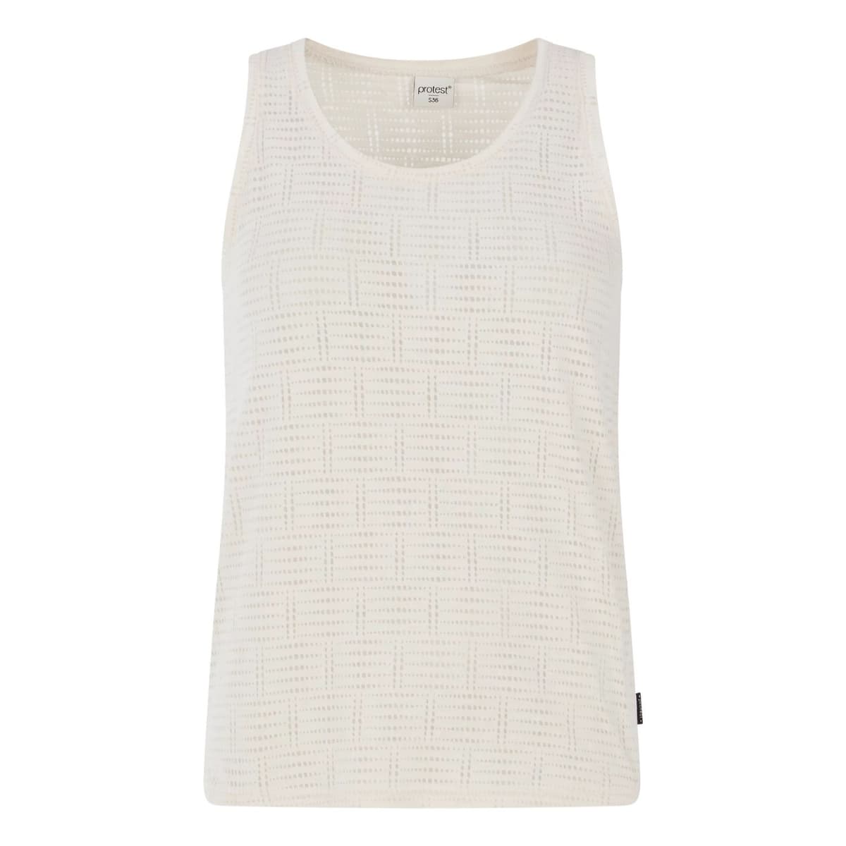 Protest Prtwinnies Singlet Dames Wit S/36 thumbnail 2